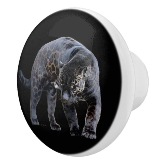 Jaguar Diablo black ceramic knob (Right)