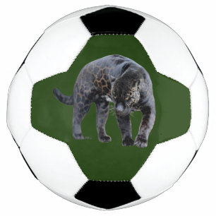 Jaguar Diablo green soccer ball