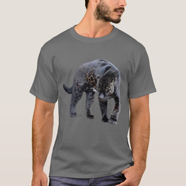 Jaguar Diablo men grey T-shirt (Front)