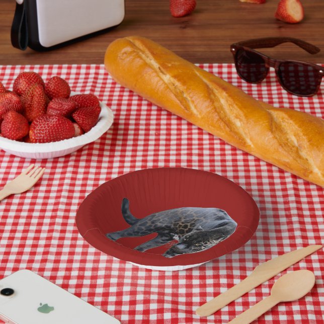Jaguar Diablo red paper bowls Paper Plate (Picnic)