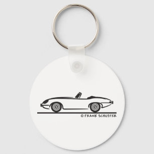 Jaguar E-Type Key Ring