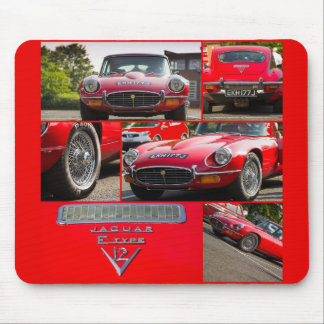 Jaguar E-Type V12 Mouse Mat