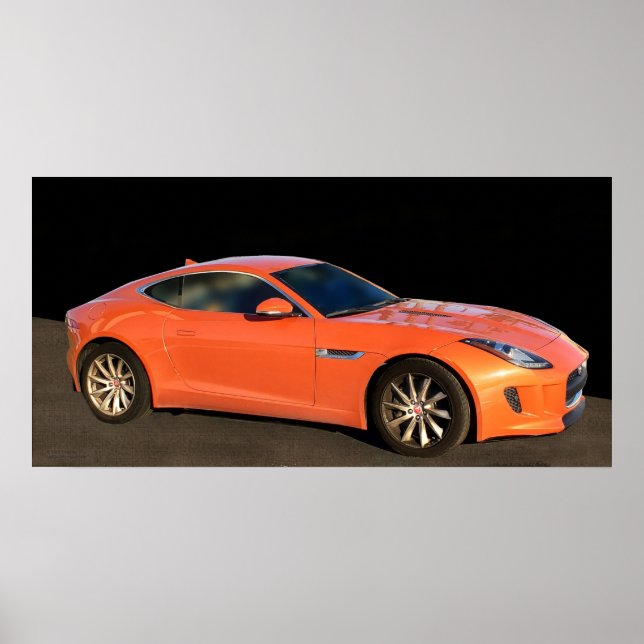 Jaguar F-TYPE Coupe POSTER (Front)