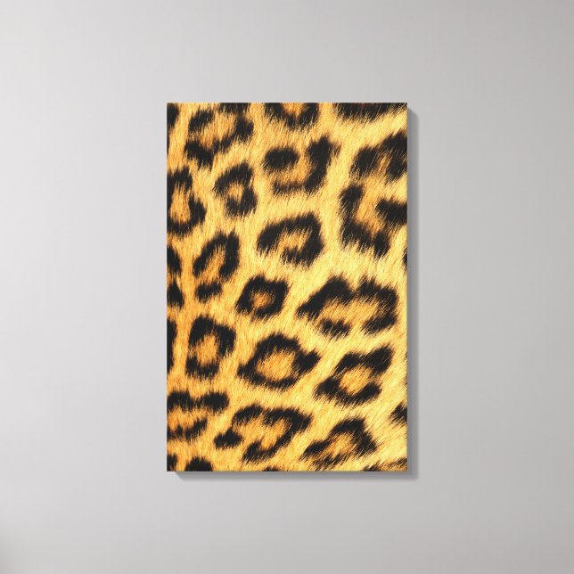 Jaguar Fur Canvas Print (Front)