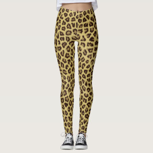 Jaguar Fur Pattern Legging