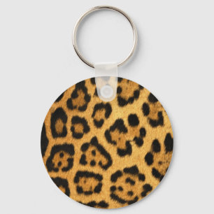 Jaguar Fur Print Key Ring