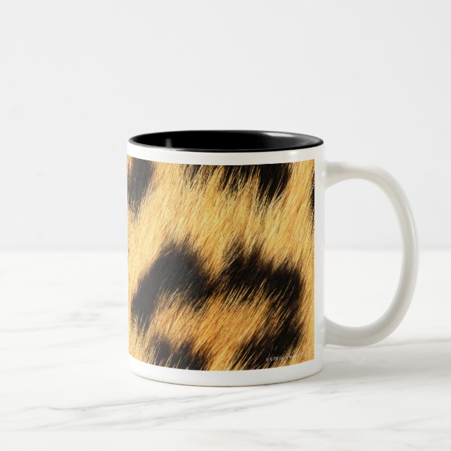 Jaguar Fur Two-Tone Coffee Mug (Right)