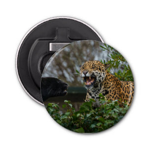 Jaguar Growl Trivet Can Cooler Bottle Opener