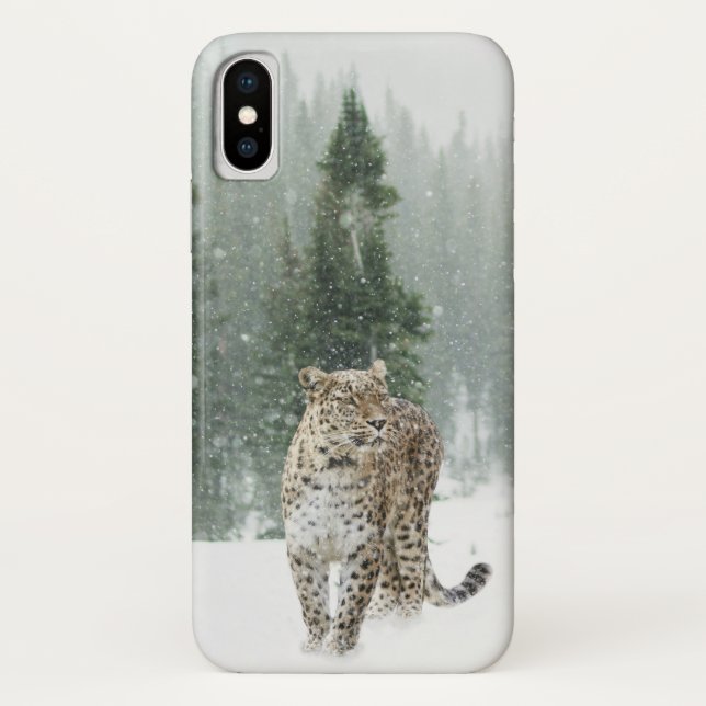 Jaguar in the Snow Case-Mate iPhone Case (Back)