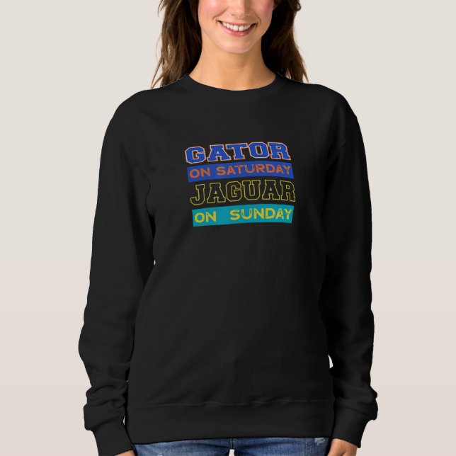 Jaguar Jacksonville Florida Sweatshirt (Front)