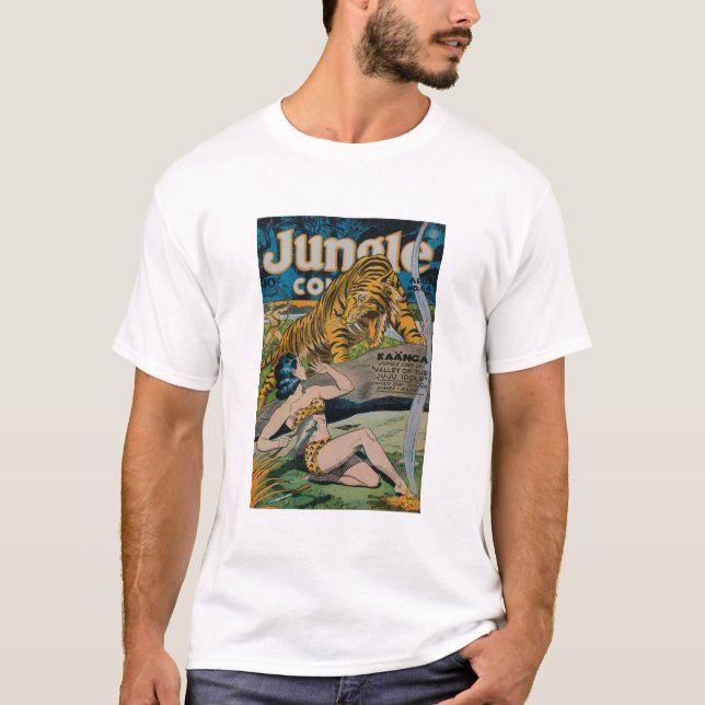 Jaguar - King of the Jungle - Leopard Bikini T-Shirt (Front)