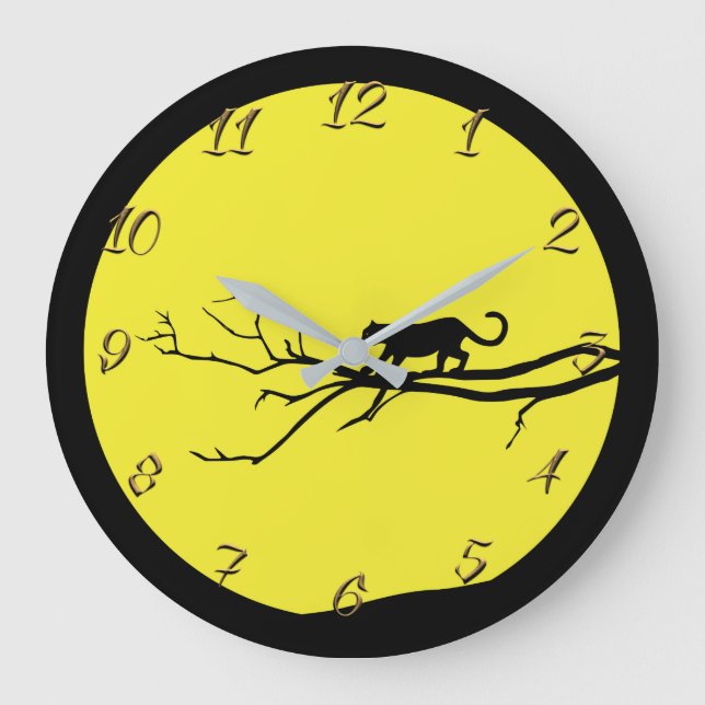 Jaguar Large Clock (Front)