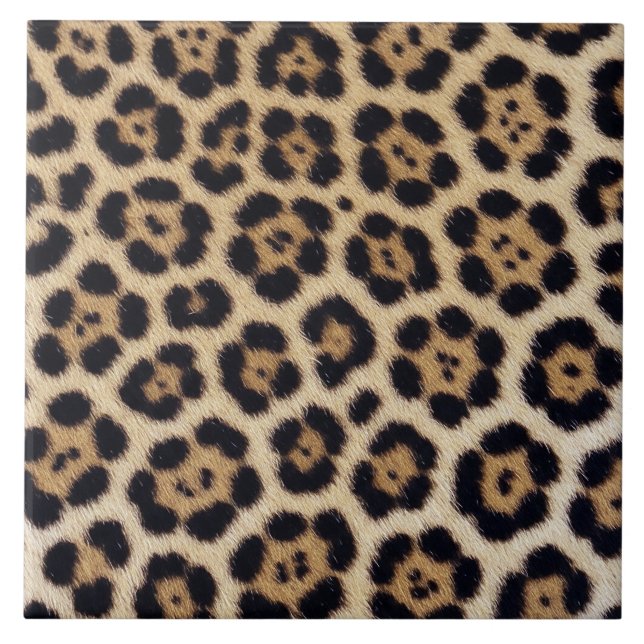 jaguar leopard texture fur skin leather animal pri tile (Front)