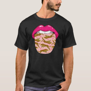 Jaguar Lips Wildlife Animal Big Cat Jaguar T-Shirt