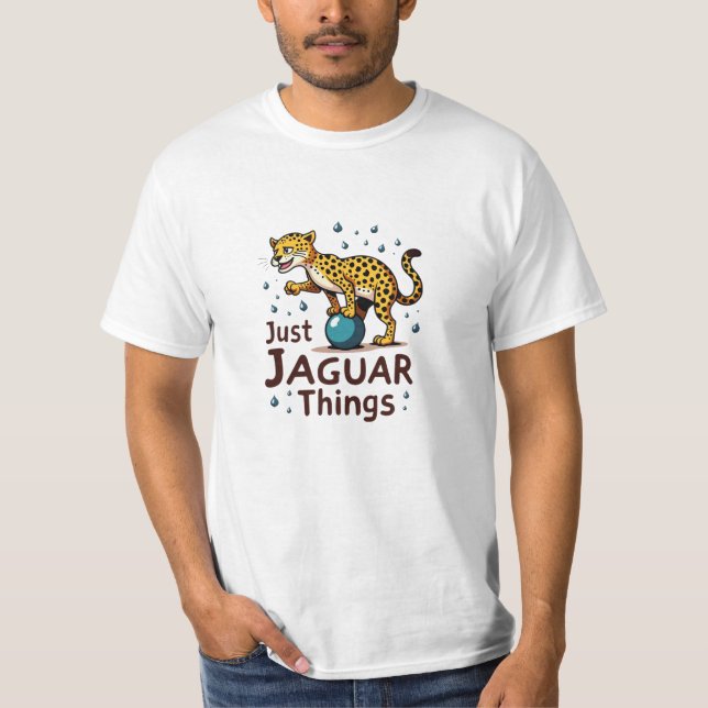 Jaguar Lovers Gift Idea T-Shirt (Front)