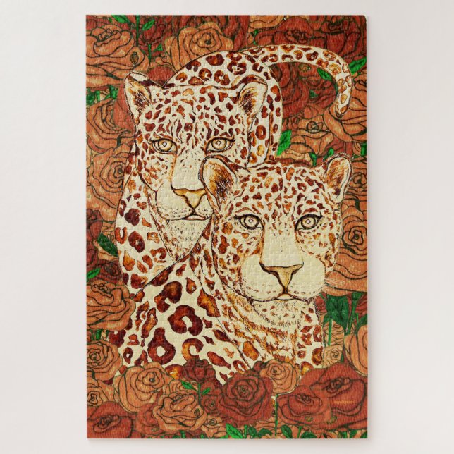 Jaguar Magi Jigsaw Puzzle (Vertical)