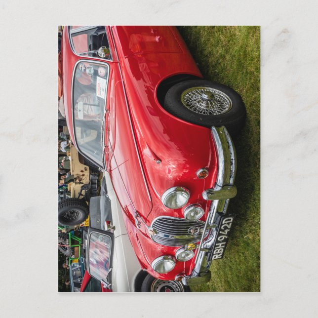Jaguar Mark 2 luxury sports saloon car Postcard (Front)