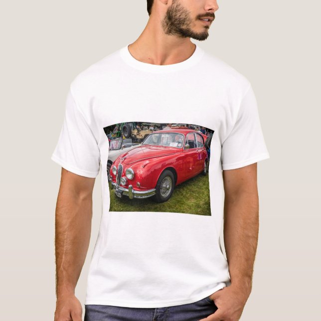 Jaguar Mark 2 luxury sports saloon car T-Shirt (Front)