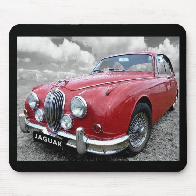 Jaguar Mark 2 Mouse Mat (Front)