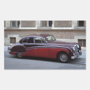 Jaguar Mark IX Rectangular Sticker