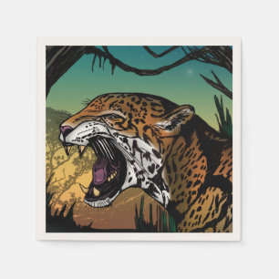 Jaguar Napkin