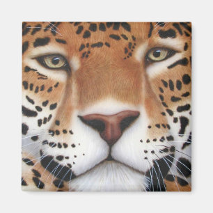 Jaguar Painting Magnet