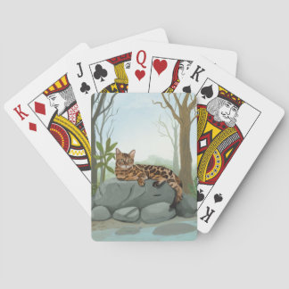 Jaguar playing cards