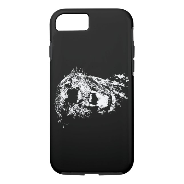 Jaguar Pop Art Horizontal Tough iPhone 7 Case (Back)