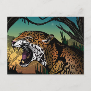 Jaguar Postcard