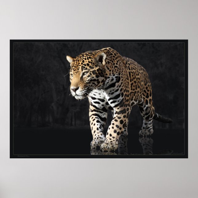 Jaguar Power 2 -60x40 -other sizes available Poster (Front)