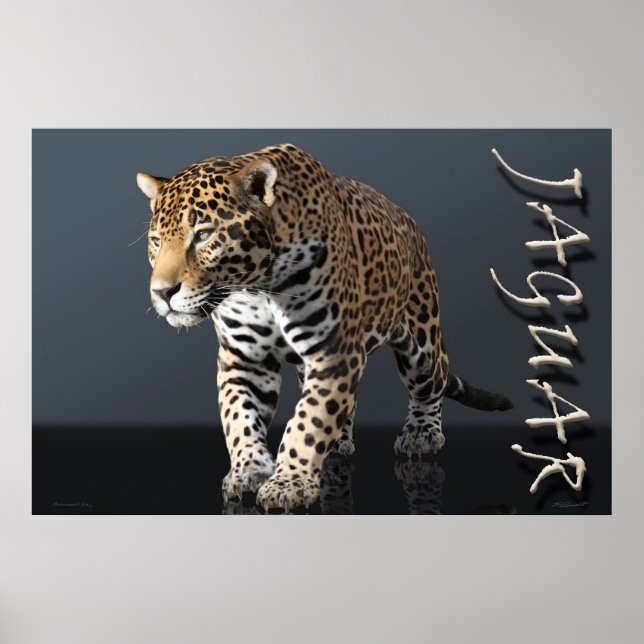 Jaguar Power Poster -36x24 -other sizes available (Front)