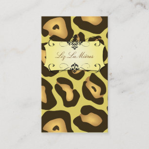 Jaguar print business cards