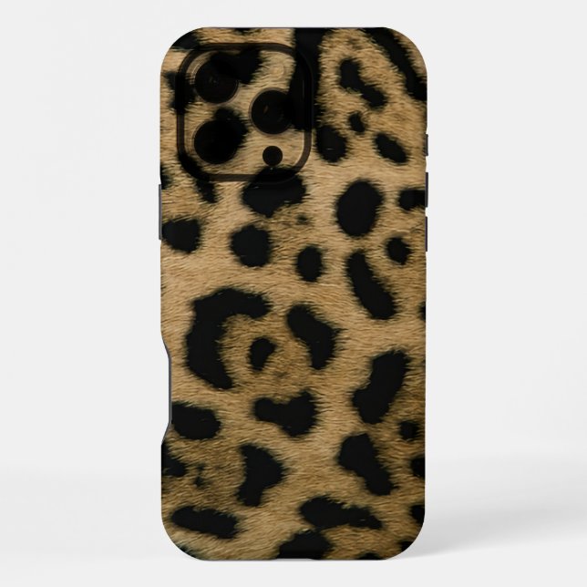 Jaguar Print iPhone Case (Back)