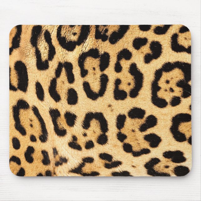 Jaguar Print Mouse Mat (Front)