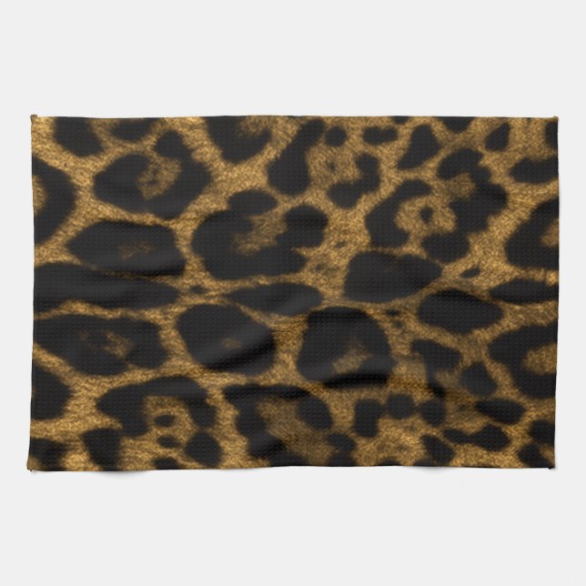 Jaguar Print Tea Towel (Horizontal)