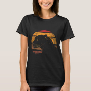 Jaguar Retro Vintage 80s Style Jaguar Wild Animals T-Shirt