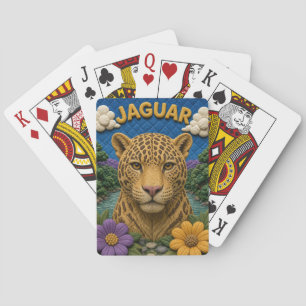 Jaguar River Forest Modern KlayKoo Playing Cards