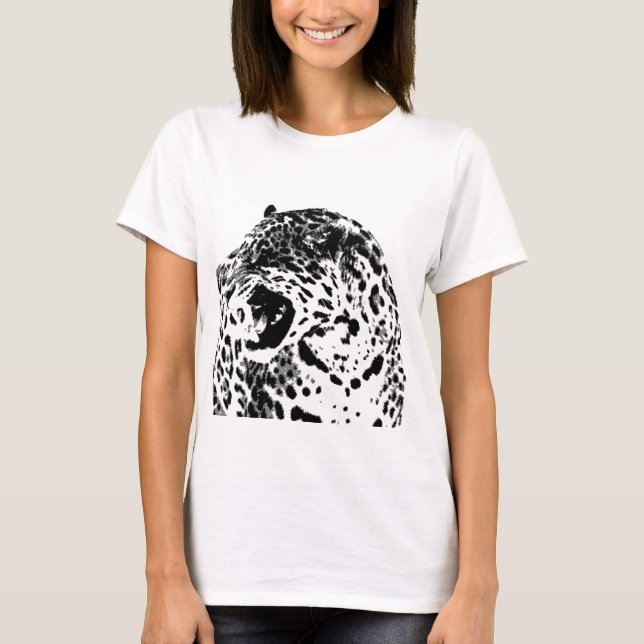 Jaguar Roaring T-Shirt (Front)