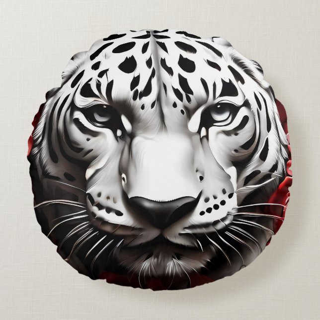 Jaguar  round cushion (Front)