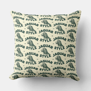 Jaguar Throw Pillow