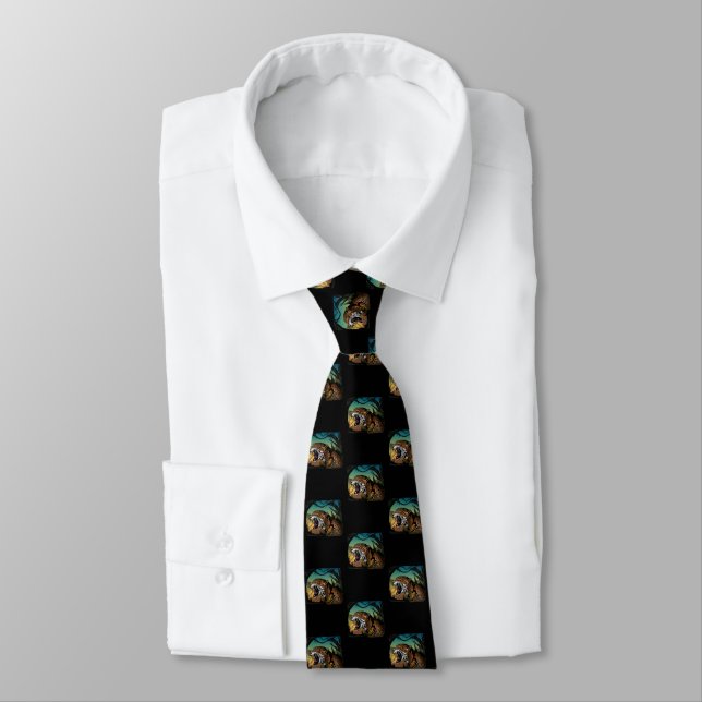 Jaguar Tie (Tied)
