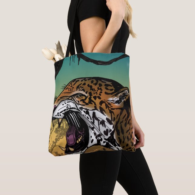Jaguar Tote Bag (Close Up)