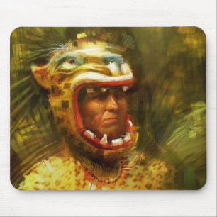 Jaguar Warrior Mouse Mat