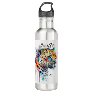 Jaguar Watercolor 710 Ml Water Bottle