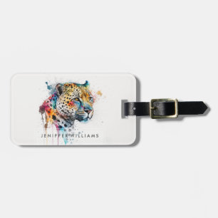 Jaguar Watercolor                           Luggage Tag