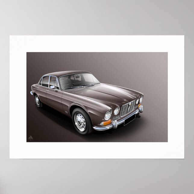 Jaguar XJ-6 Poster (Front)