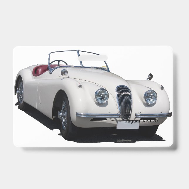 Jaguar XK120 ID Badge (Front)