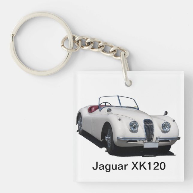 Jaguar XK120 Keychain (Front)