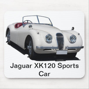 Jaguar XK120 Sports Car Mouse Mat