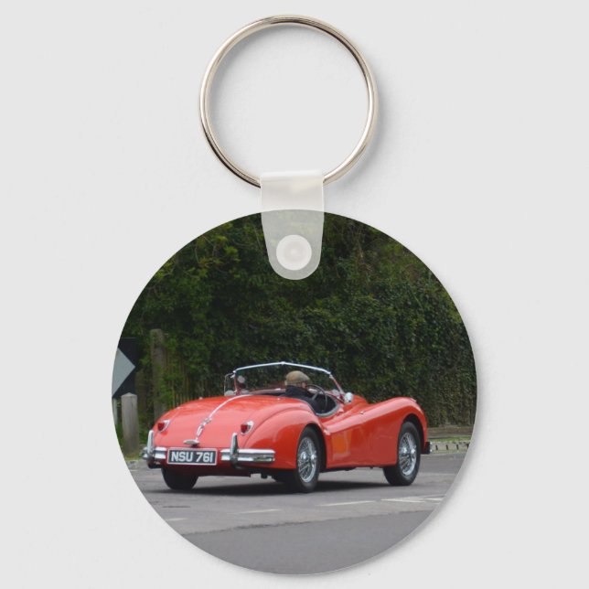 Jaguar XK140 Key Ring (Front)